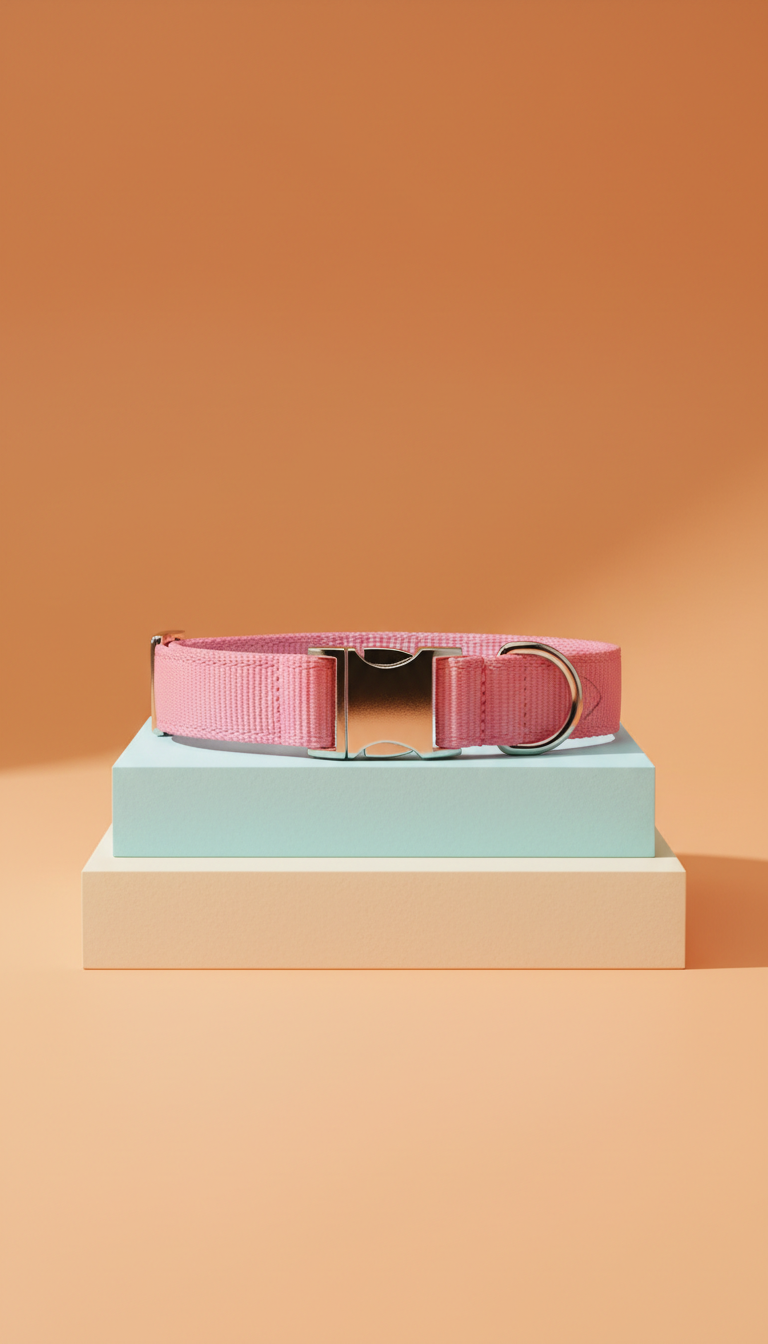 Collare per cane in nylon fantasia